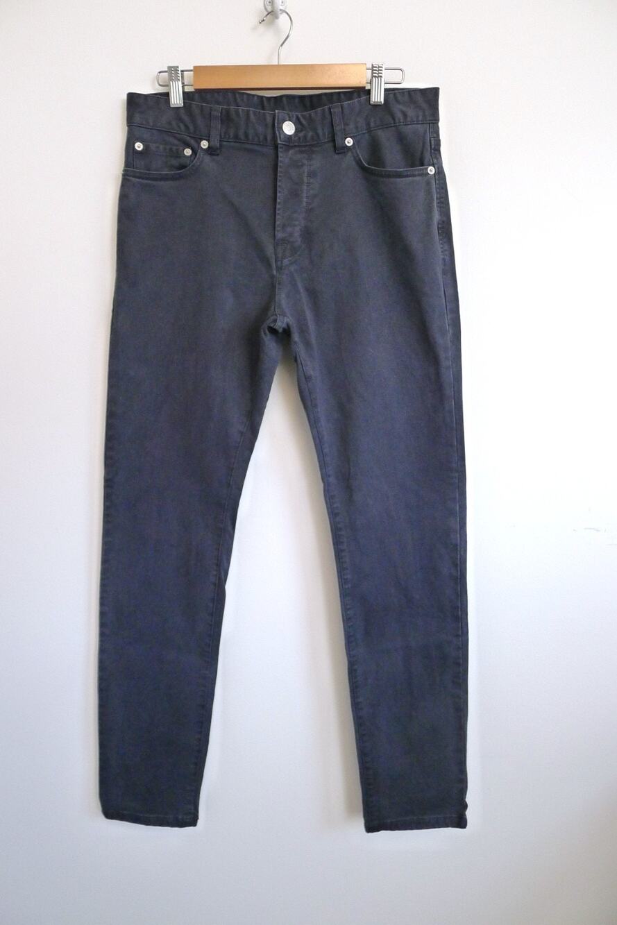 BUCK MASON California Maverick Slim 12oz Harbor Twill Jean Huckberry 32x34 $198